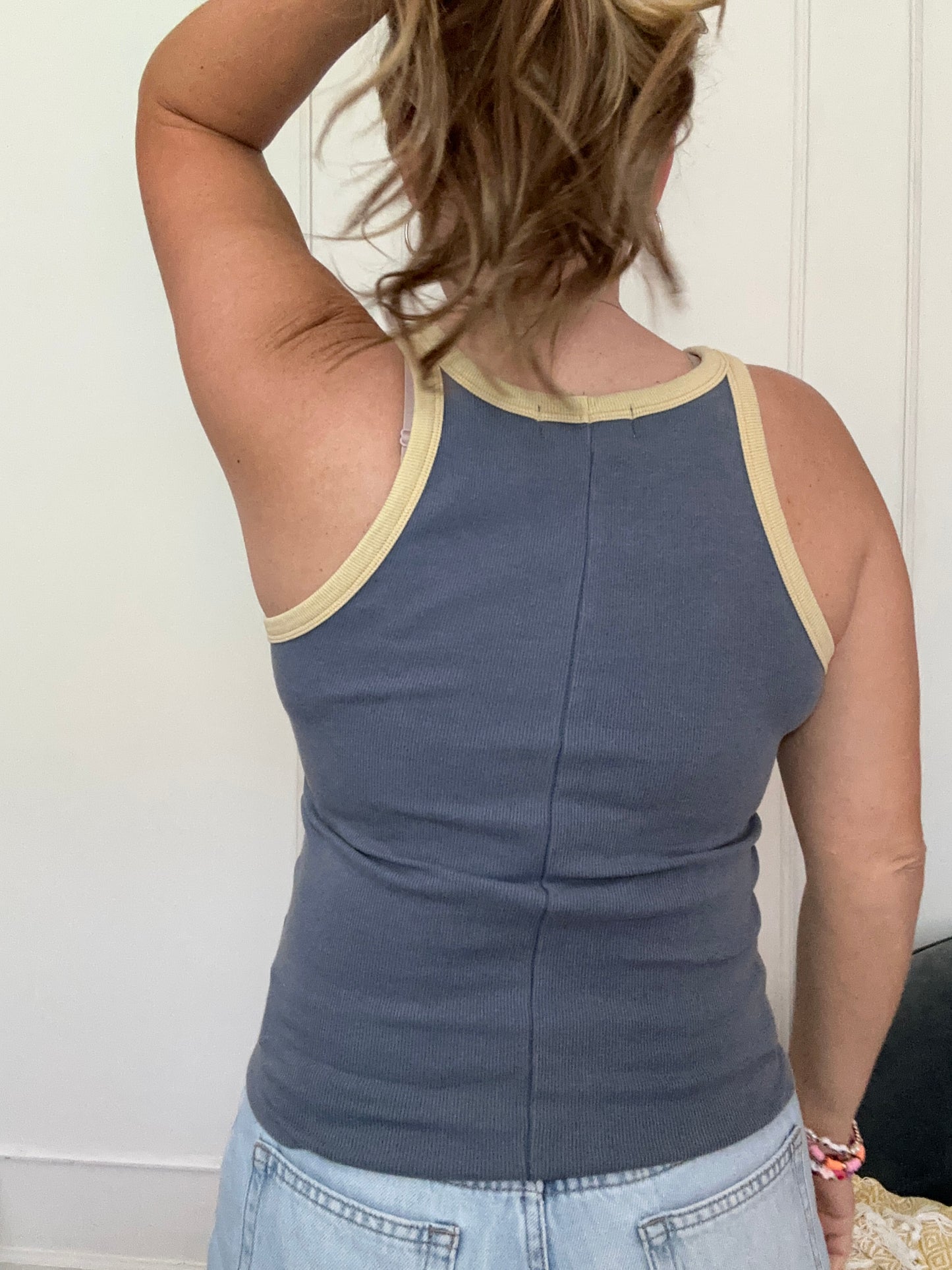 Blue Hens Ribbed Tank