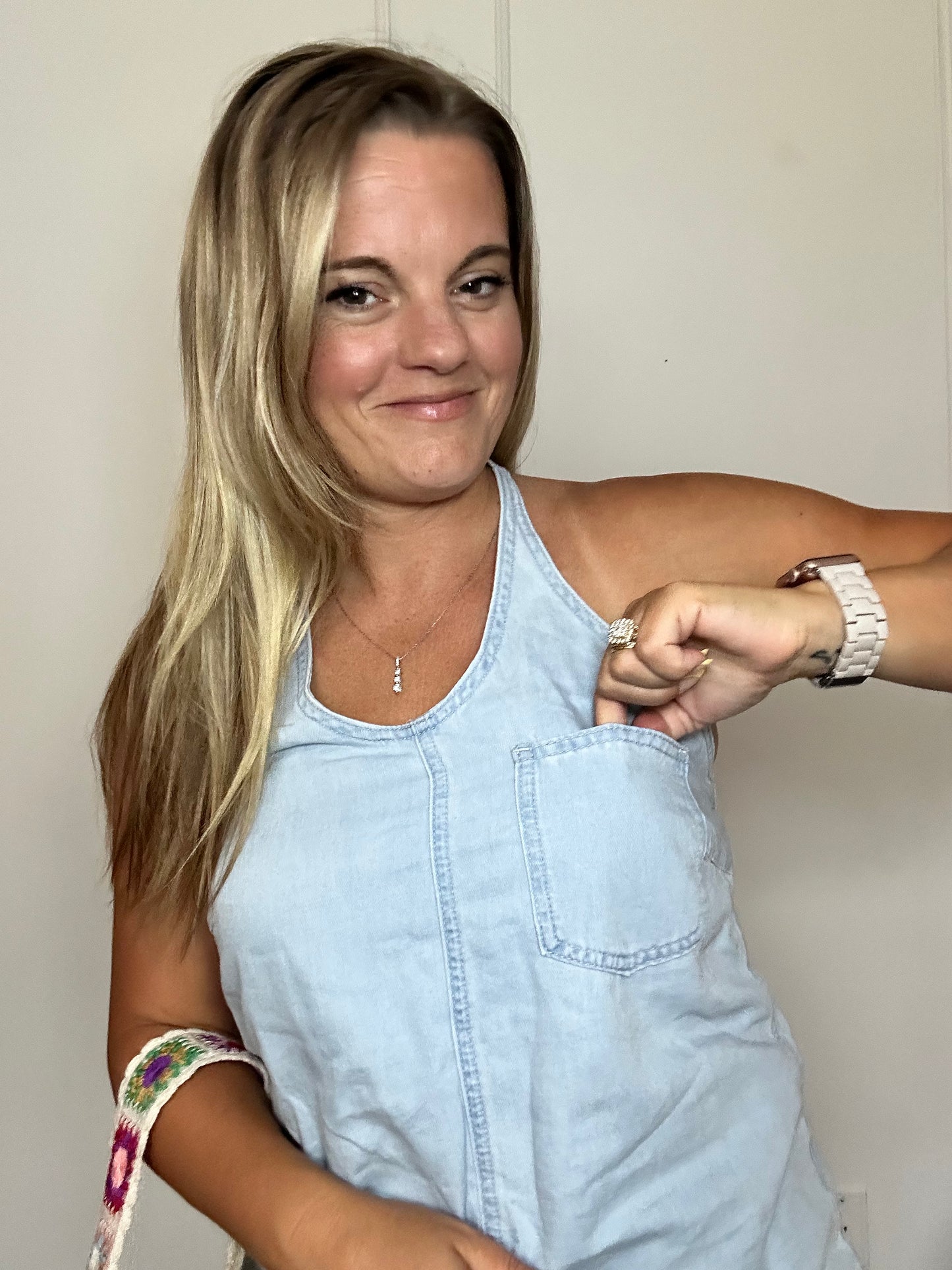 Dallas Denim Tank