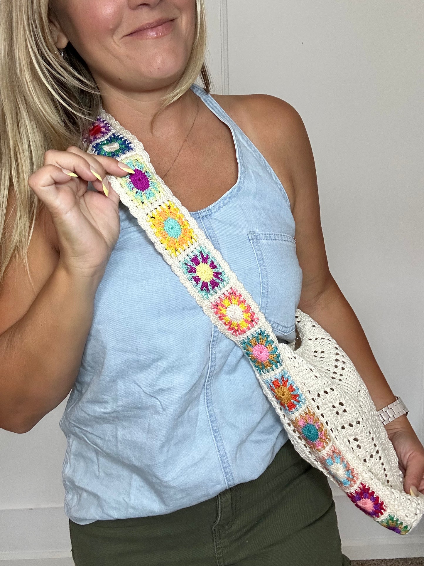 Cross My Mind Crochet Bag
