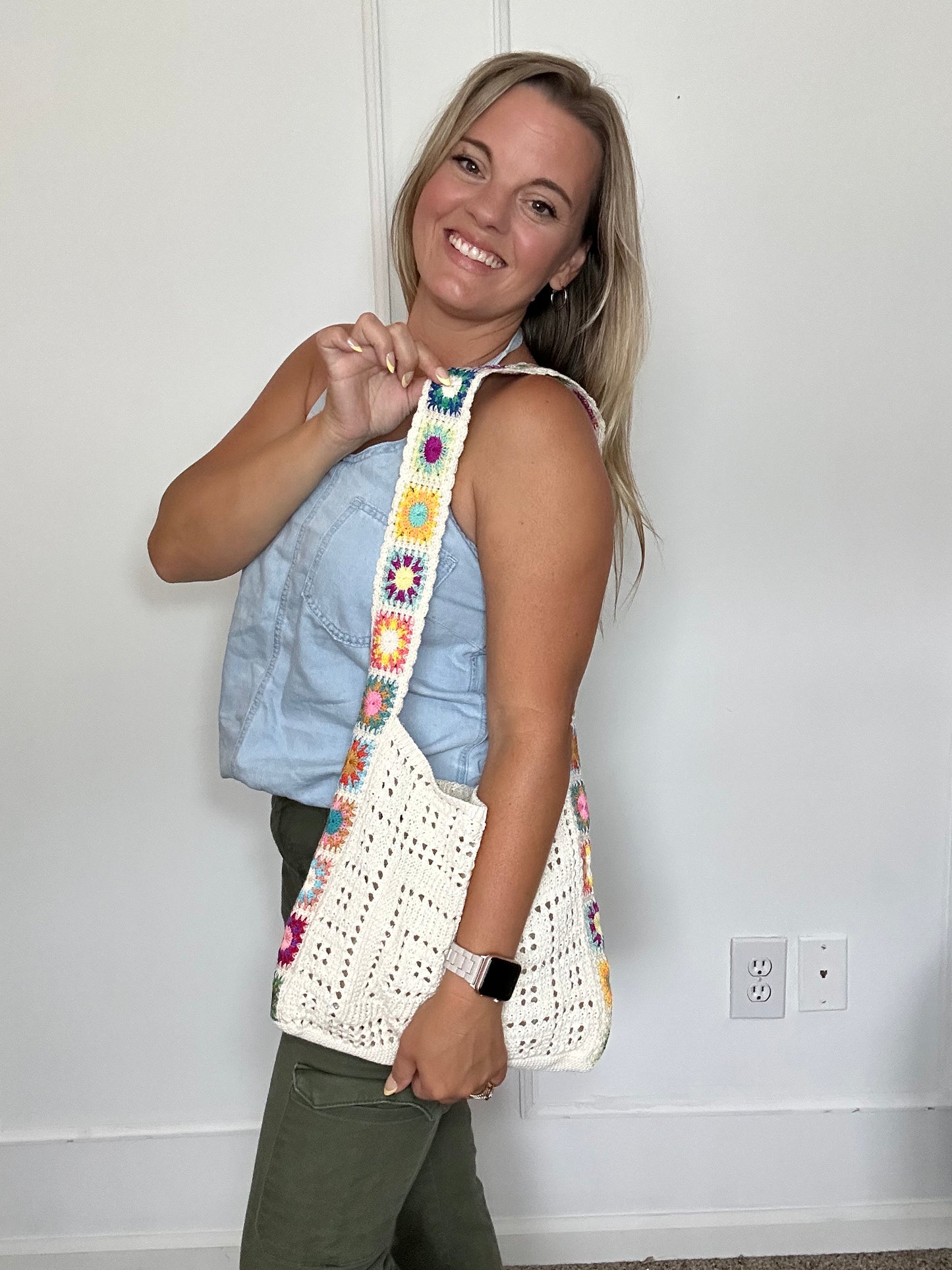 Cross My Mind Crochet Bag