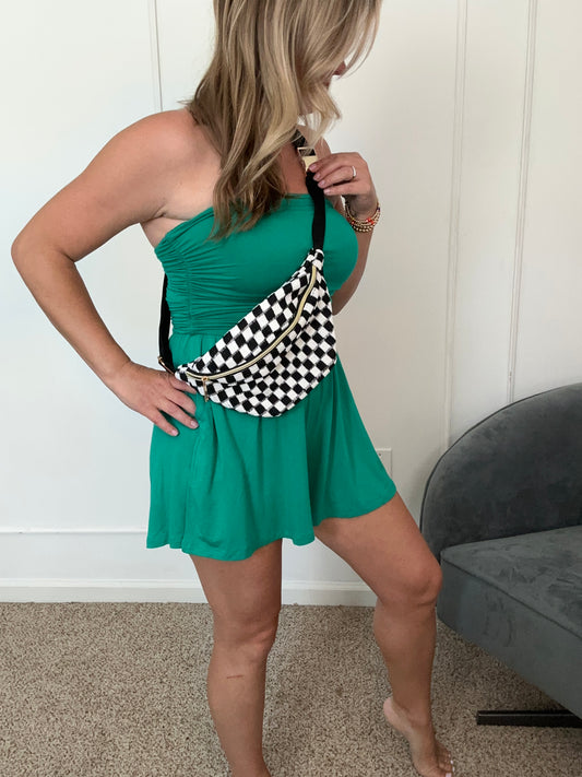 Checks Out Belt Bag