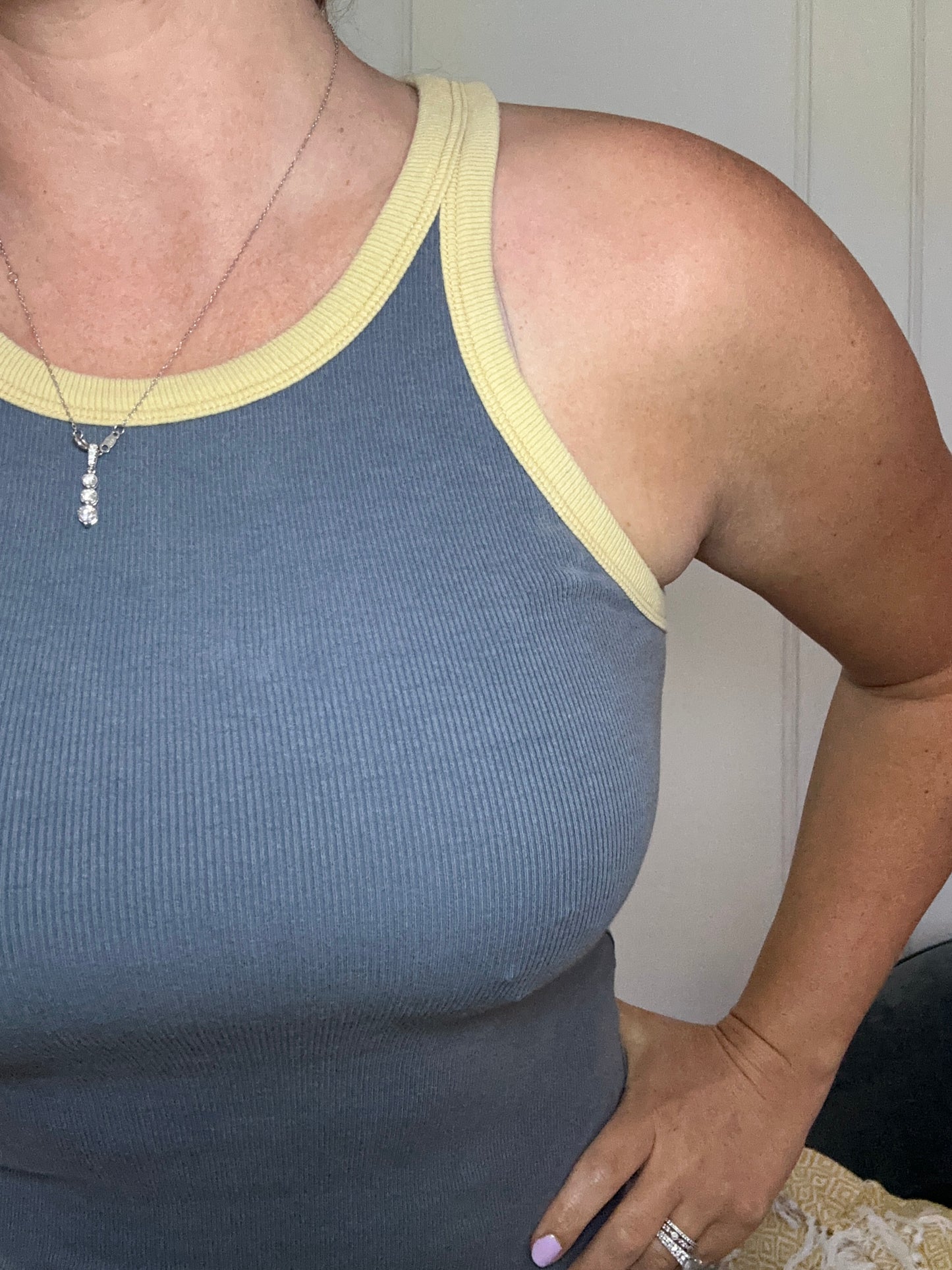 Blue Hens Ribbed Tank