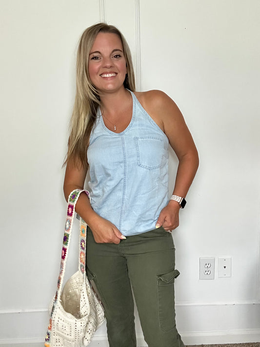 Dallas Denim Tank
