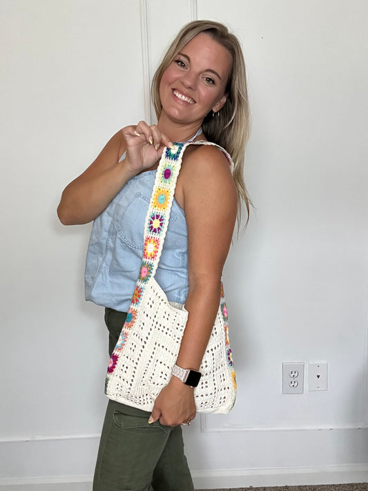 Cross My Mind Crochet Bag